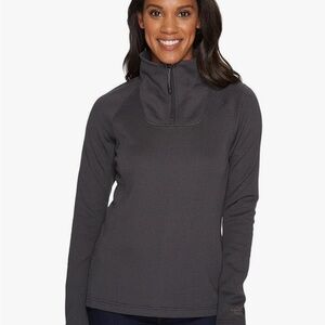 The North Face Gray Quarter-Zip Pullover
